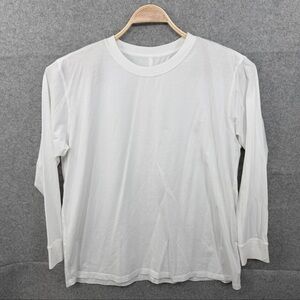 lululemon athletica White Long Sleeve Tee